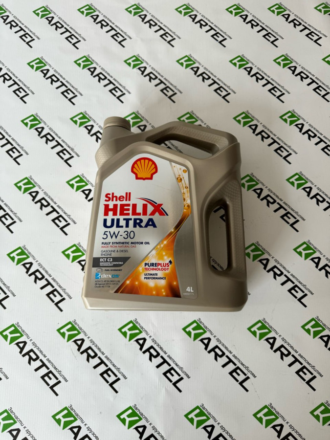 Масло моторное SHELL HELIX ULTRA ECT 5W-30 C3 синтетическое 4л