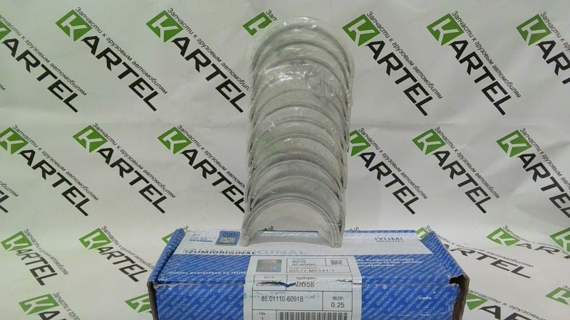 Вкладыши коленвала 0,25 (комплект) DOOSAN