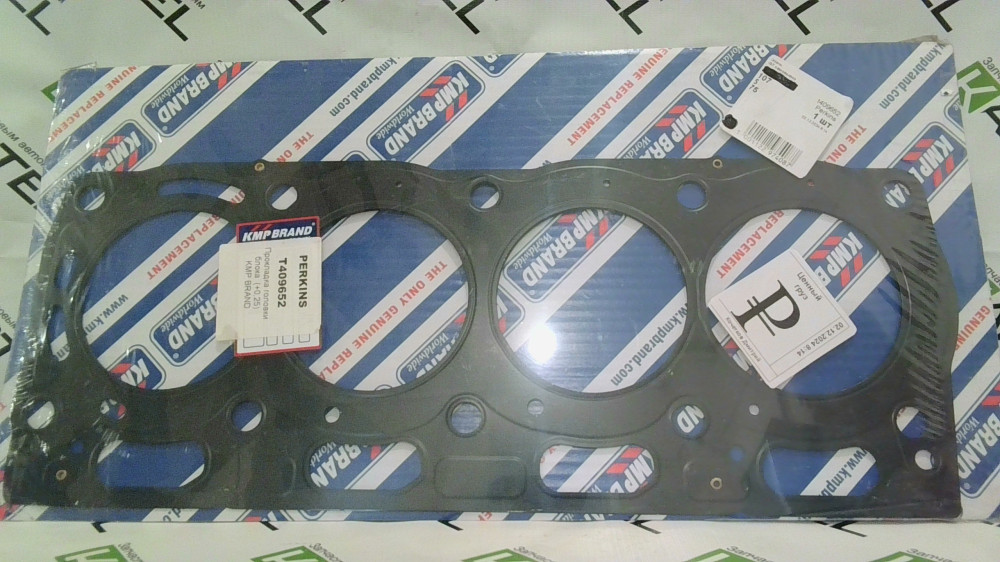 T409652 Прокладка головки блока цилиндра (+0.25) (аналог PERKINS)