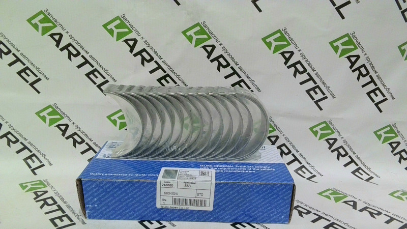 Вкладыши коренные (комплект) STD MITSUBISHI